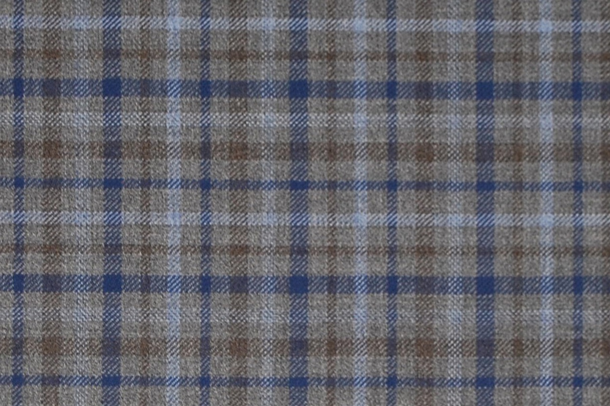 TD 3843 GREY/BLUE MULTI CHECK