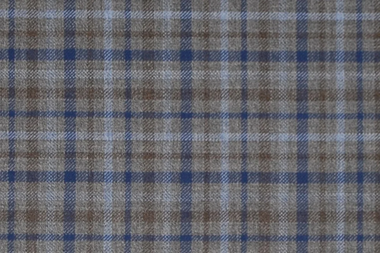 TD 3843 GREY/BLUE MULTI CHECK