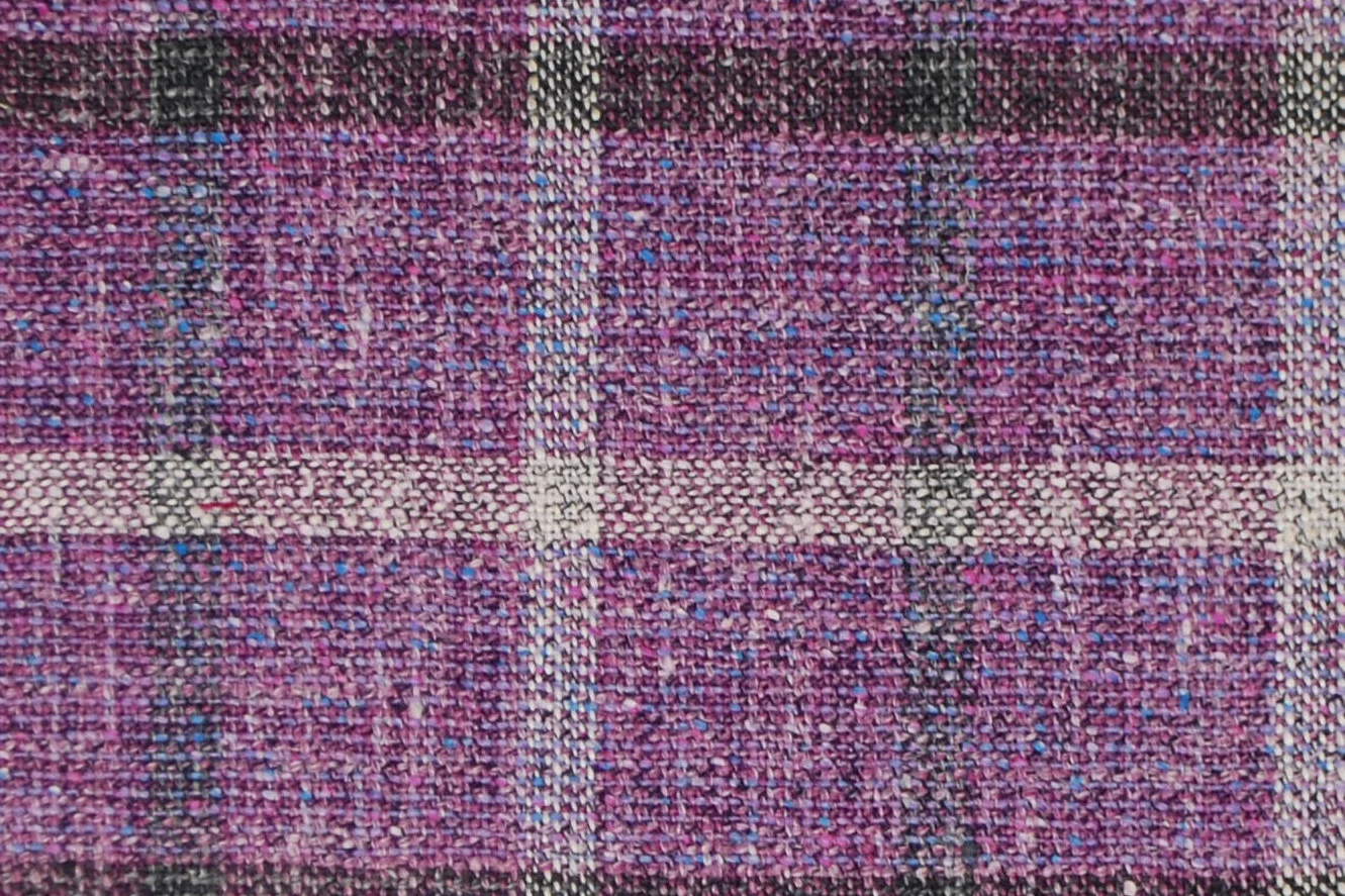 MD 7111 PURPLE PLAID