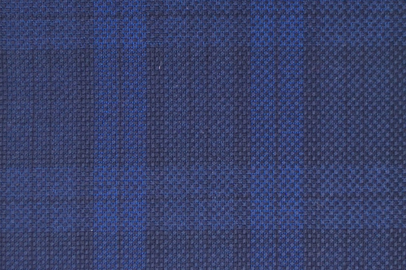 TD 2821 NAVY WINDOWPANE