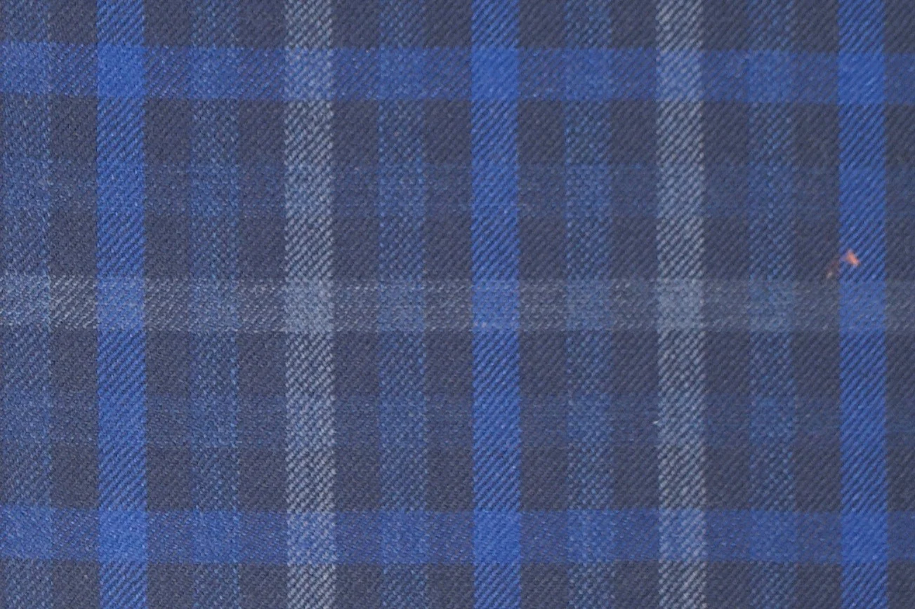 TD 7031 BLUE CHECK WINDOWPANE