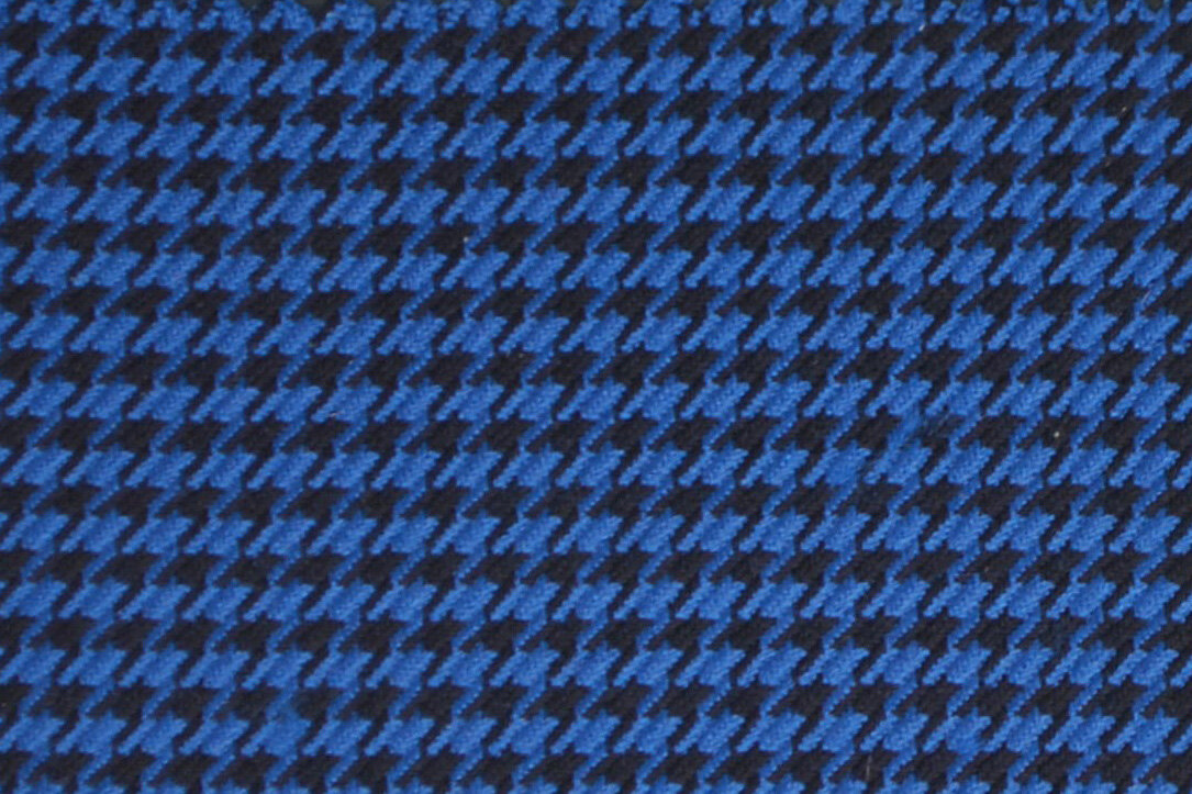 BA 0142 BLUE HOUNDSTOOTH