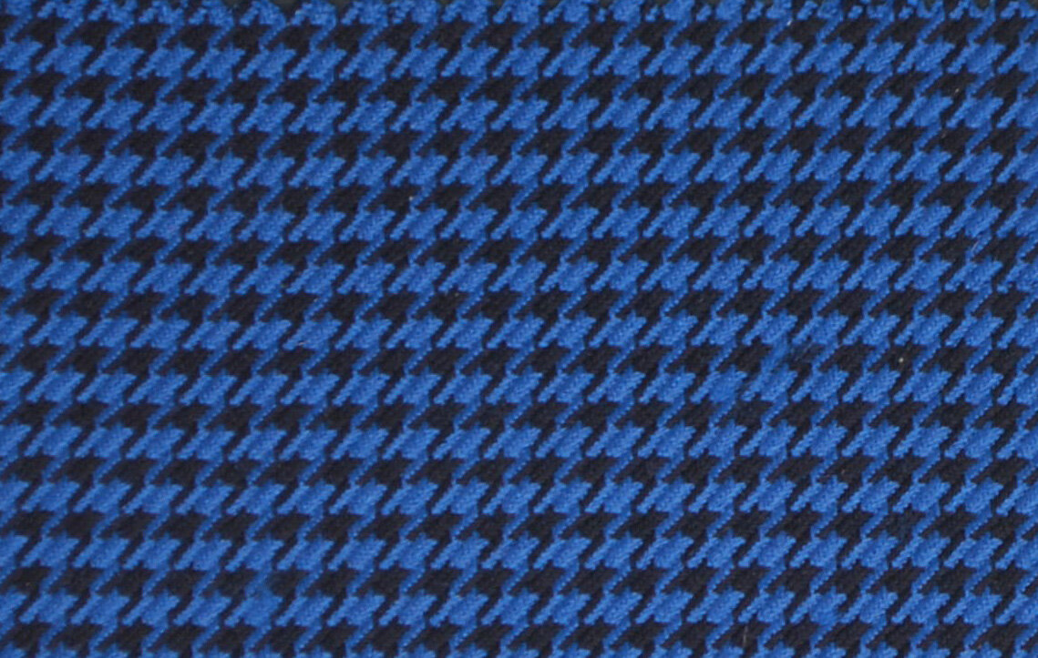 BA 0142 Blue Houndstooth