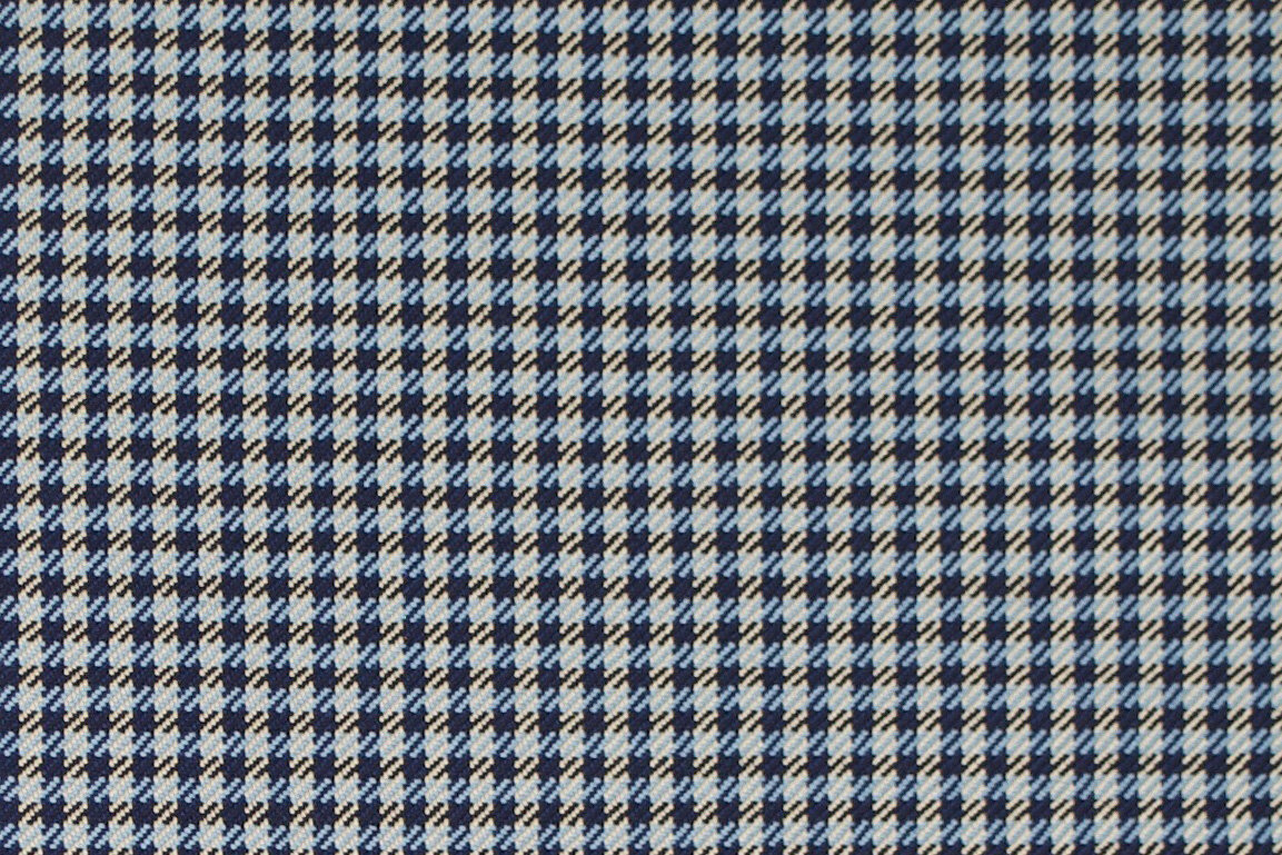 BA/MD 162/1 Blue/Black Houndstooth