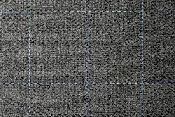 MD 1333/2 Charcoal/Blue Windowpane