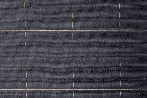 MD 1333/4 Navy/Orange Windowpane