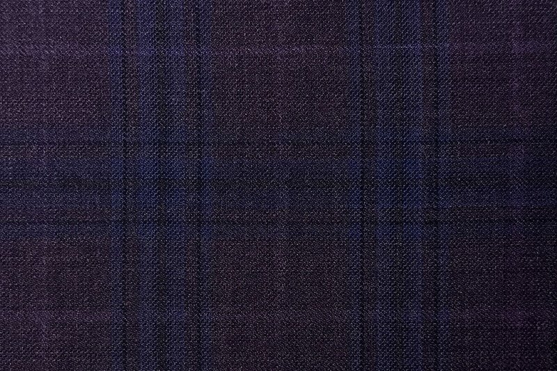 MD 606/6 Burgundy Plaid