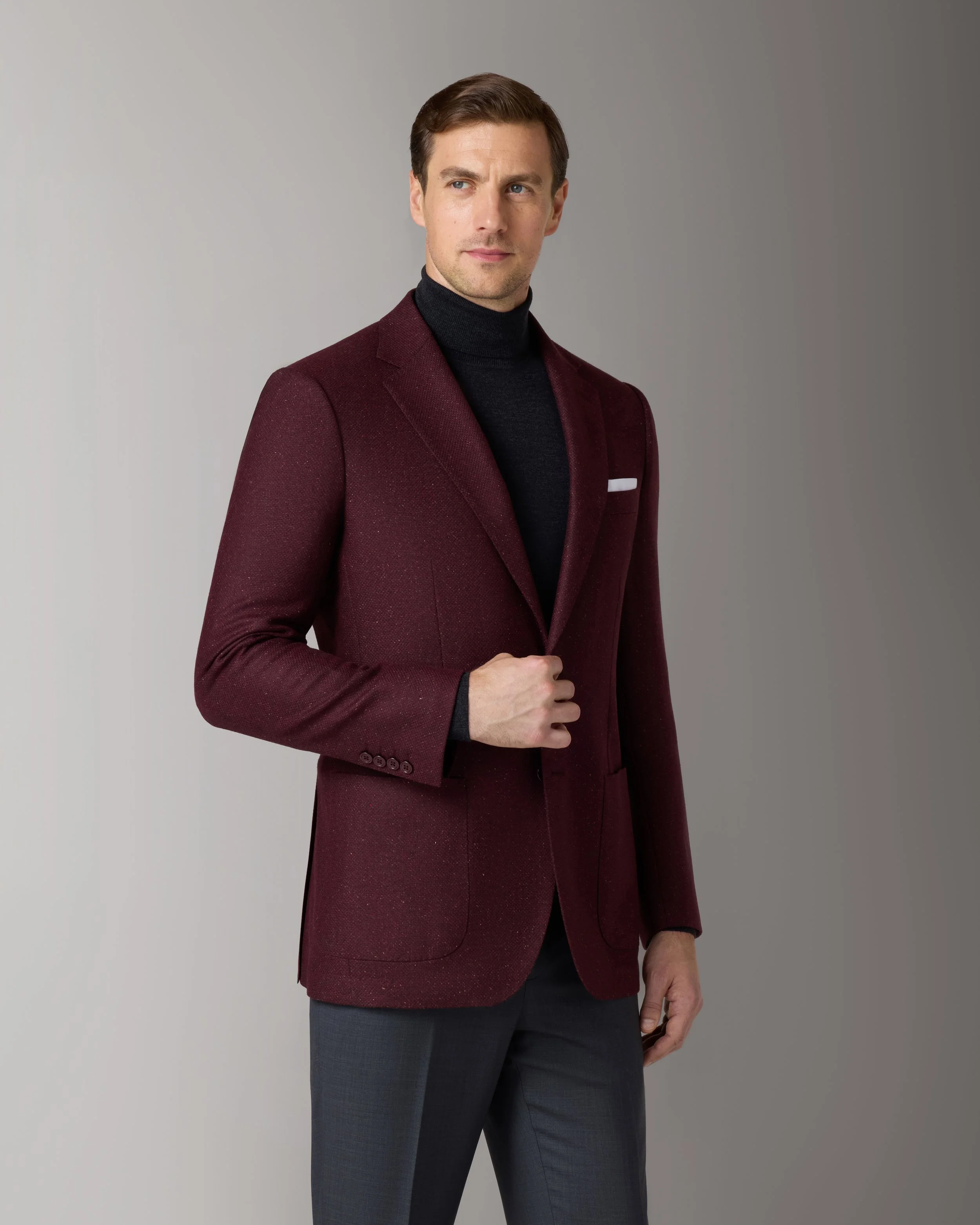 603/31 Burgundy Soft Coat