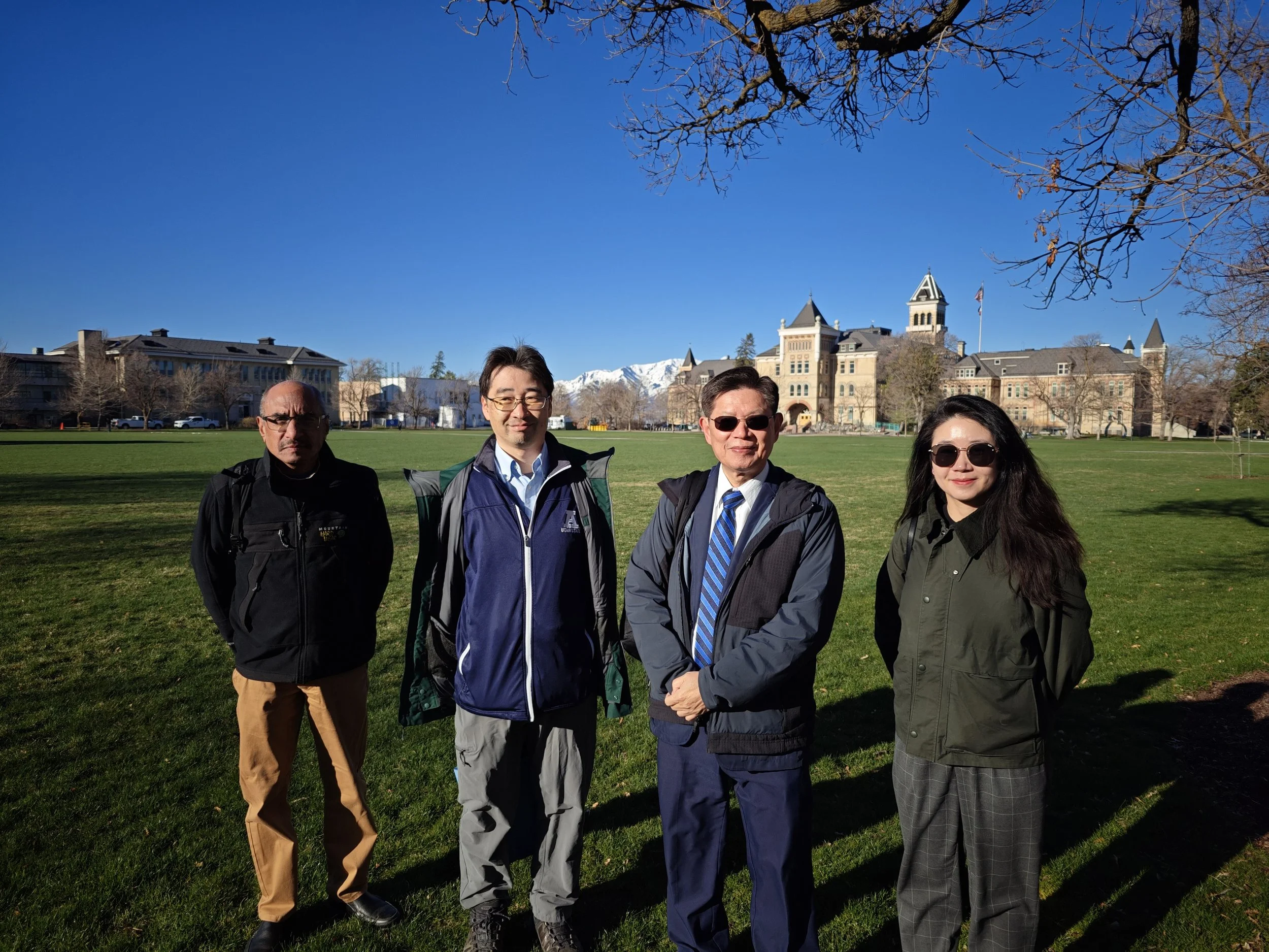 JCSDA's Cheng Dang Accompanies UCP Directors on Visit to Utah Universities