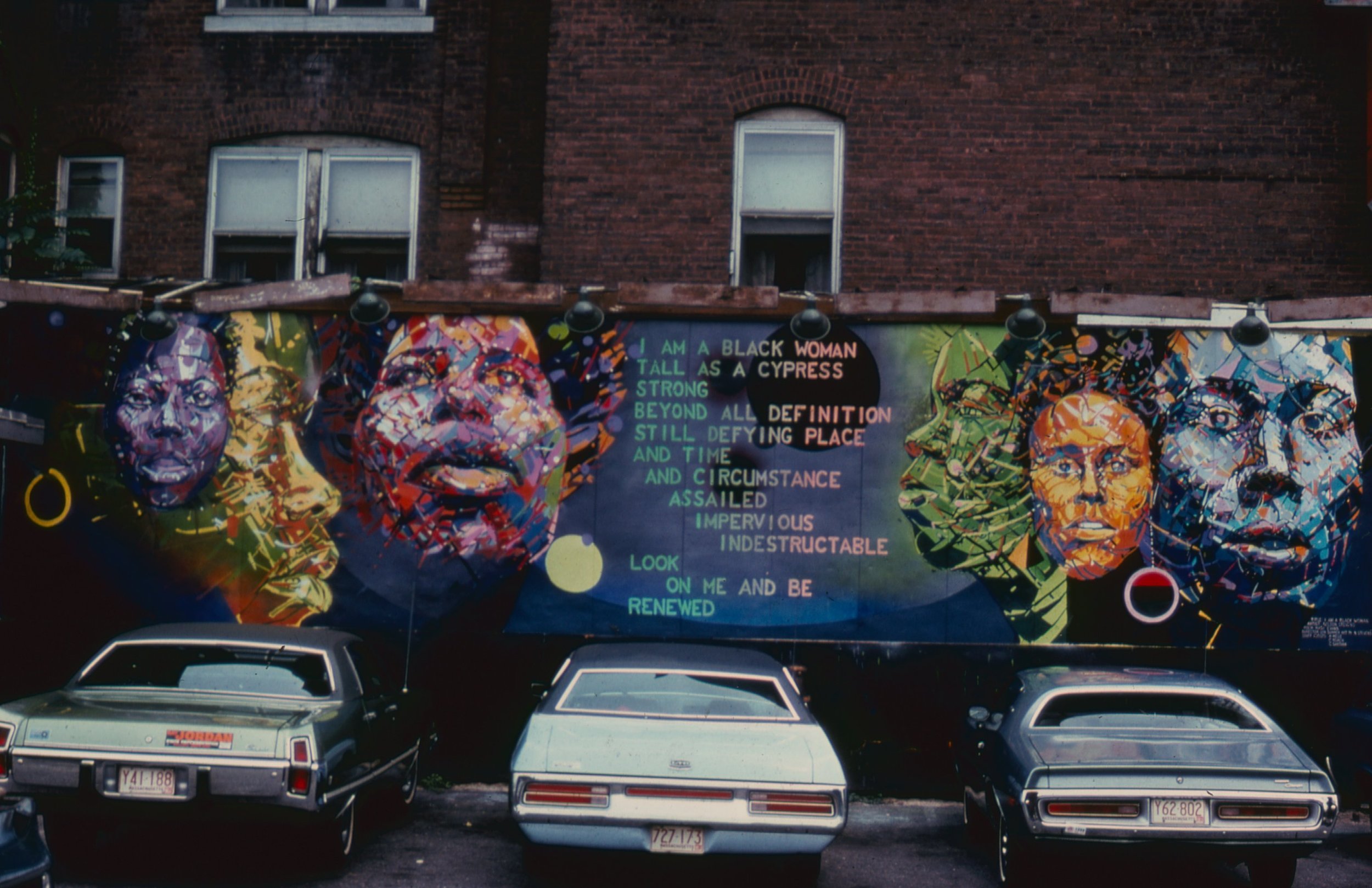 photo of original mural by Clyde Santana
