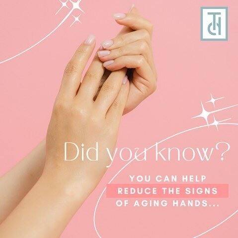 Dr. Tokarz&rsquo;s Tips for Aging Hands:

~ Apply Sunscreen to your hands everyday and reapply.
~ IPL LASER to treat sunspots. 
~Add FILLER for Hand Rejuvenation.
~ Wear fingerless gloves when getting Gel Manicures
~ Moisturize, Moisturize, Moisturiz