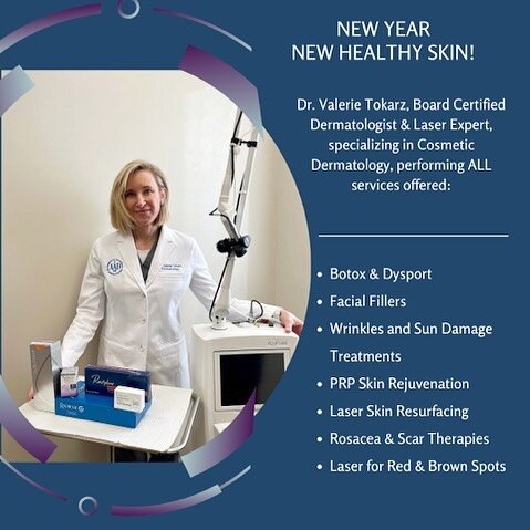 Does your New Year&rsquo;s resolution include healthy skin?  If so,  let Dr. Tokarz customize a treatment plan that is tailored just for your individual skin&rsquo;s needs and goals! 

#skingoals 
#tokarzdermatology 
#loveyourskin