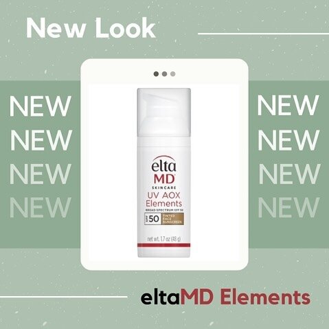 Our #1 Patient Favorite Tinted SPF has a new look! 
It is now in a pump,  SPF 50, and with more antioxidants&hellip;. Stock Up! 

#eltamd 
#spf 
#tokarzdermatology 
#protectyourskin