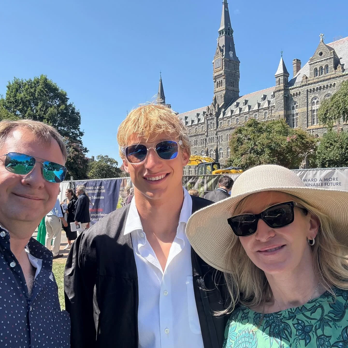 This weekend Dr. Tokarz dropped her son,  Mason off at College -  an exciting milestone and a reminder on how time passes so quickly&hellip; Enjoy your Georgetown adventures  Mason! 📚🎓✏️