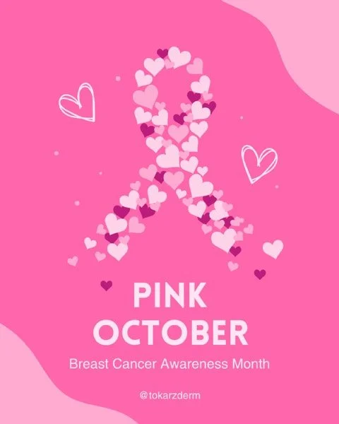 💗Together, we honor strength, spread awareness, and support every woman's journey to health &mdash; inside and out.

#BreastCancerAwareness
#tokarzdermatoligy
