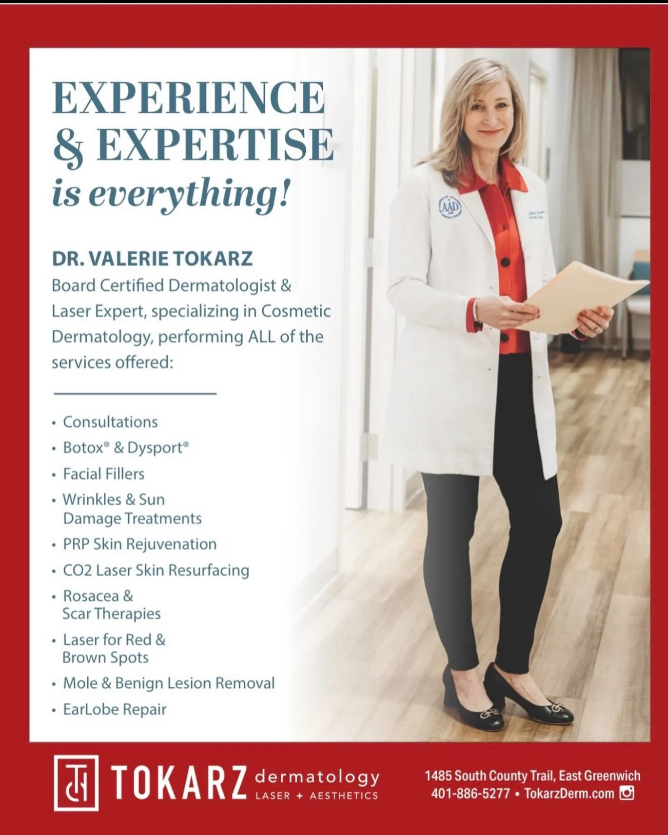 Your healthy skin journey starts with the right plan.
At Tokarz Dermatology, we focus on customized treatments, medical-grade skincare, and expert guidance for skin that looks good and stays healthy.  With Dr.  Valerie Tokarz,  it&rsquo;s all about p