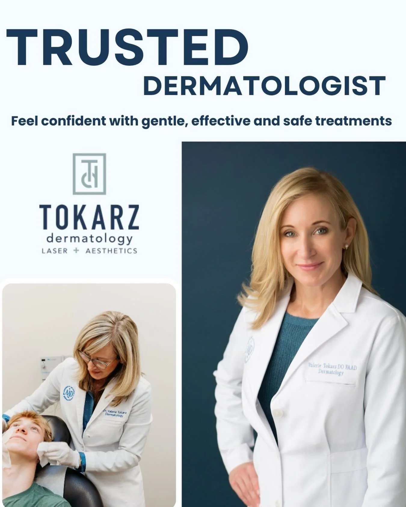 Your skin deserves expert care !

When it comes to cosmetic treatments,  trust matters.

Choosing a board-certified dermatologist means your provider has completed rigorous medical training,  passed comprehensive board exams,  and is held to the high
