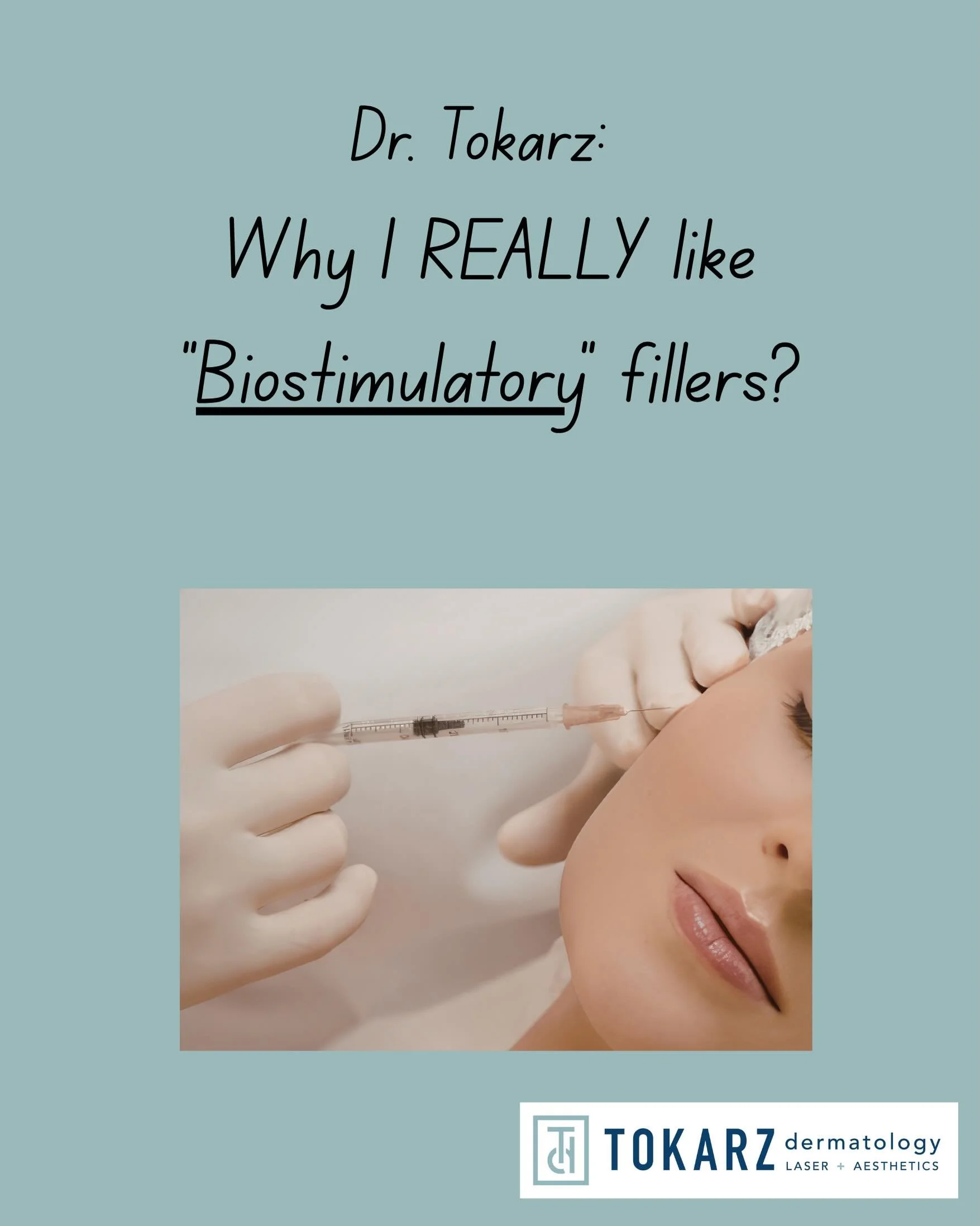 Ready to restore, not just fill.
Biostimulator injectables work beneath the surface to stimulate your body&rsquo;s natural collagen production&mdash;helping improve skin quality, structure, and long-term support.
At Tokarz Dermatology, we use advance
