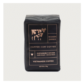 Vietnamese Whole Bean Dark Roast by Copper Cow Coffee // $10