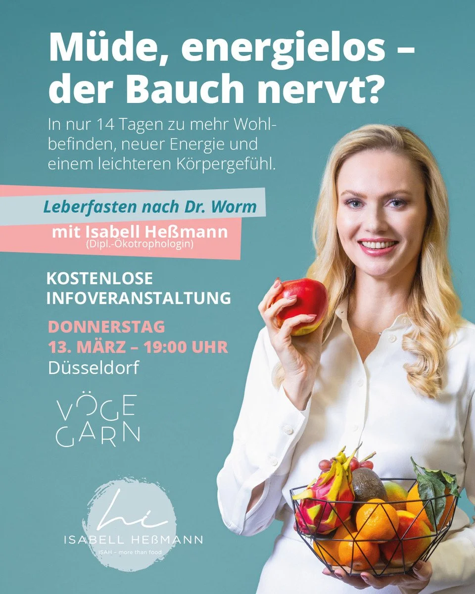 Veranstaltungshinweis: Leberfasten bei Vöge & Garn