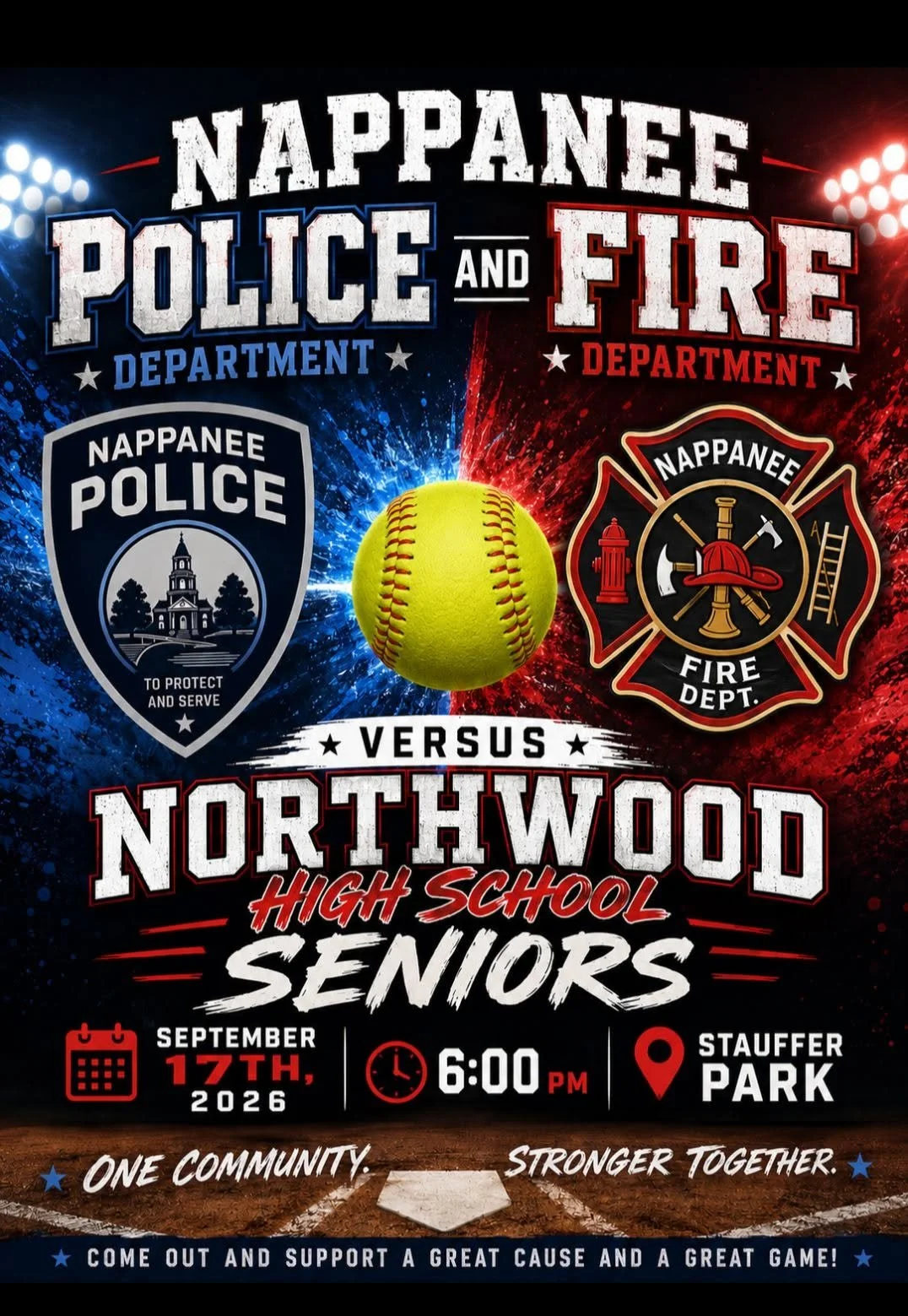 NPD and NFP vs NorthWood Highschool Seniors Baseball
