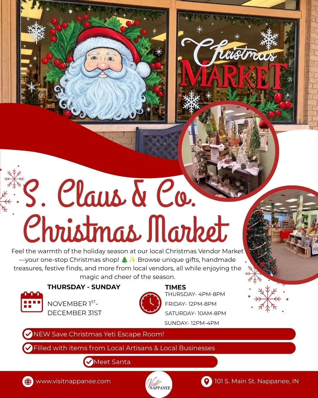 S. Claus &amp; Co Christmas Market