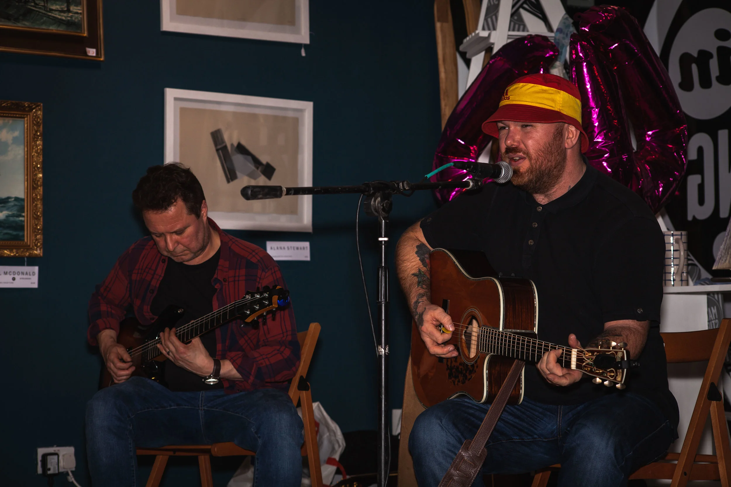 Chrissy Wilson + Jim Chadwin doing their thang