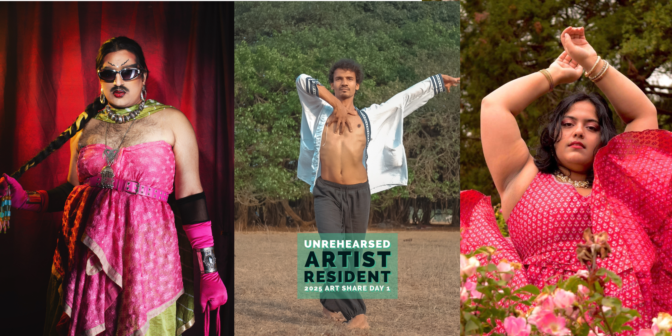Unrehearsed Residency Art Share - Day 1