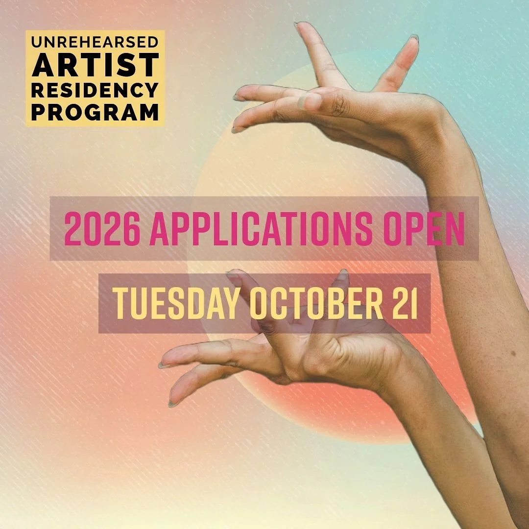 ✨ Calling all South Asian movement artists!!! ✨

Apply to the 2026 Unrehearsed Artist Residency Program! Applications open tomorrow, Tuesday October 21! Stay tuned for details!

#dance #unrehearsed #art #southasiandance #southasian #urp2025  #unrehea