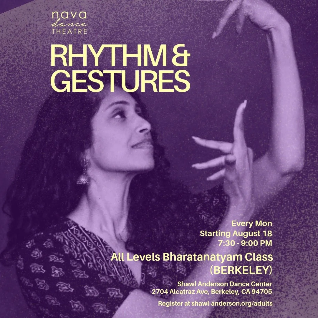 Rhythm & Gestures All-Levels Bharatanatyam Class