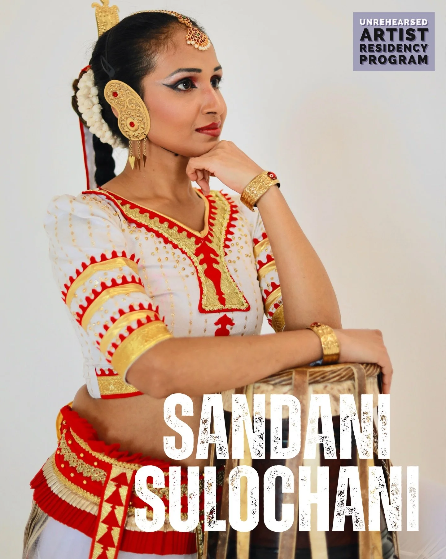 Sandani Sulochani | 2026 Unrehearsed Artist Residency Cohort

Sandani Sulochani is a Sri Lankan dancer, choreographer, teacher, and scholar with rare training in all three of Sri Lanka&rsquo;s traditional dance forms: Kandyan, Low-Country, and Sabara