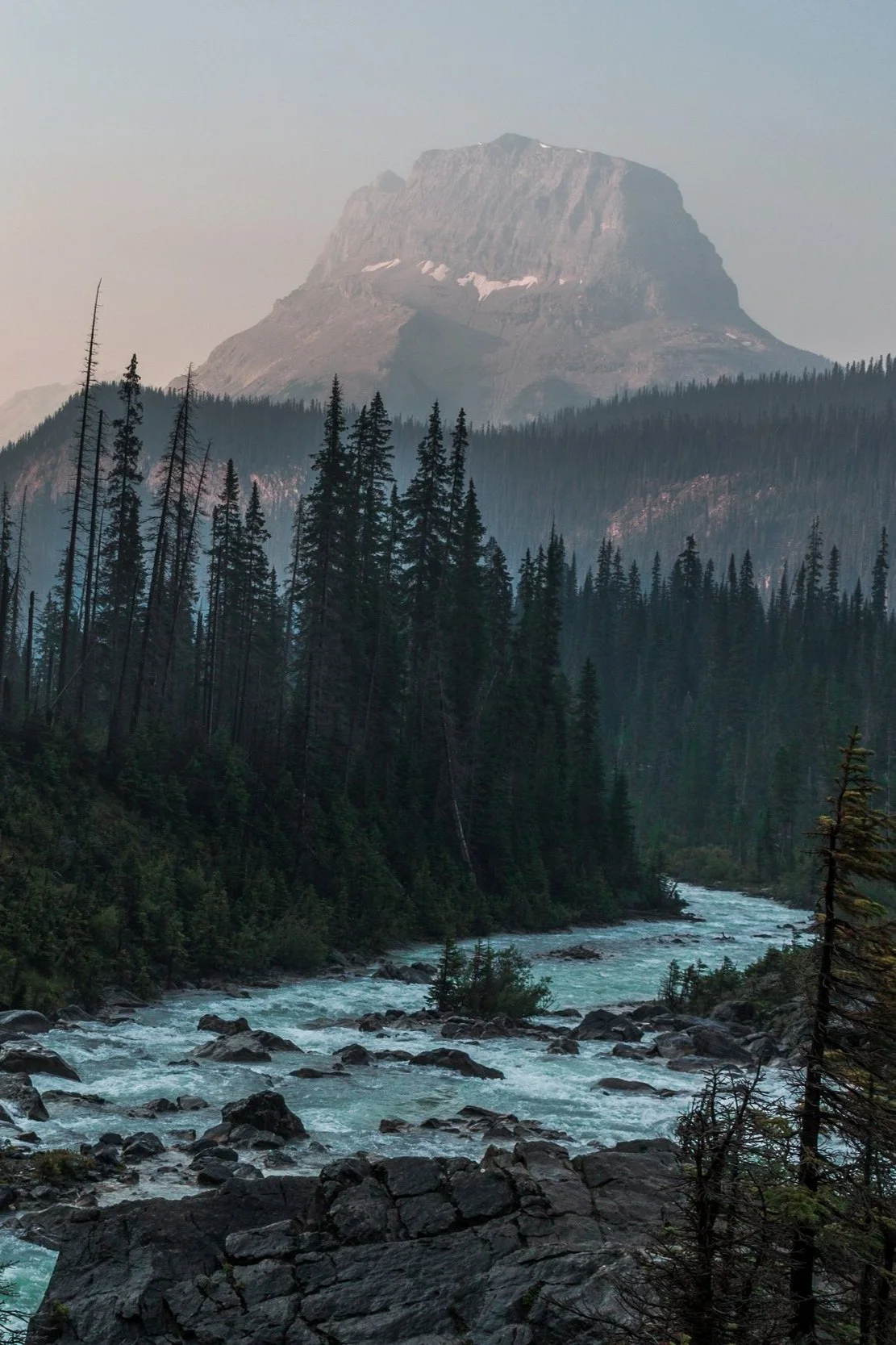 views from takakkaw falls