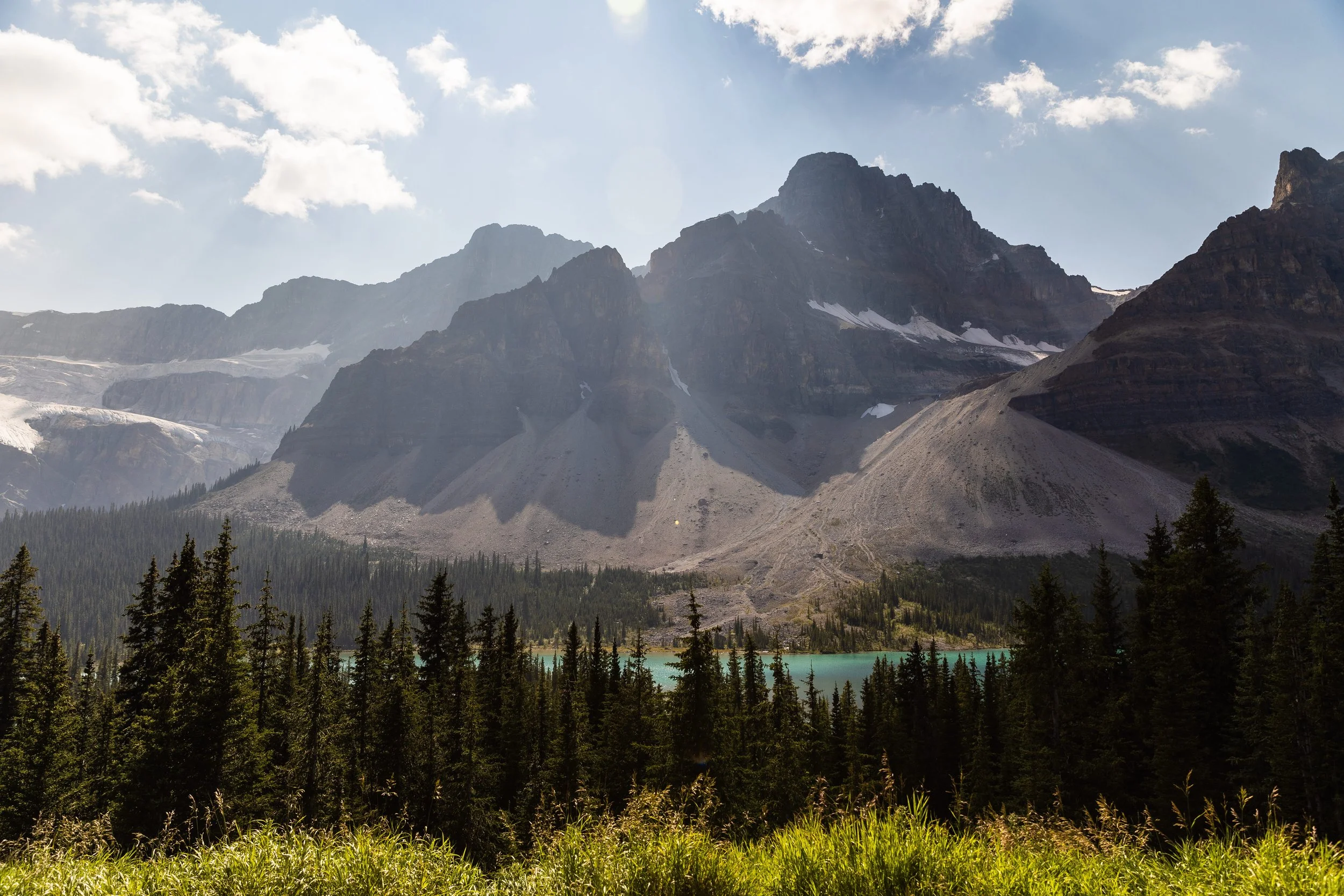 mountain views near banff