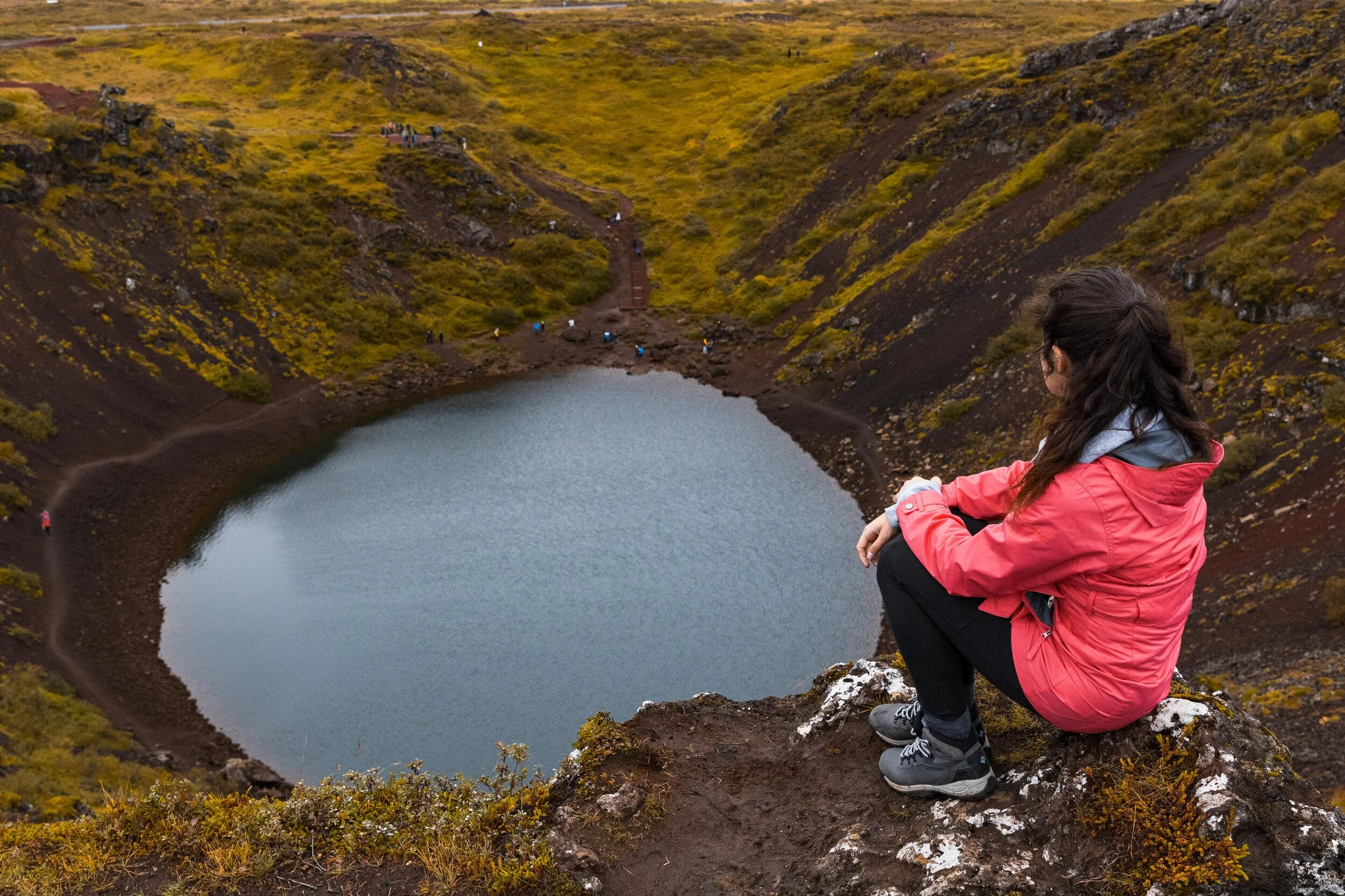 Kerid Crater in iceland