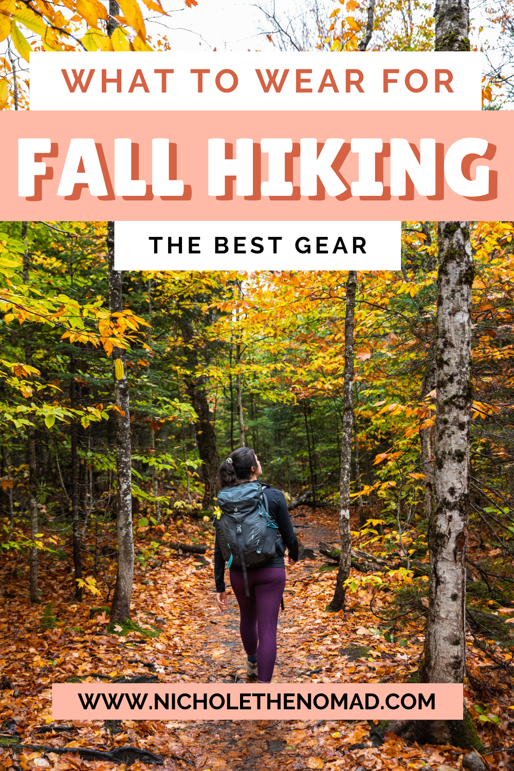 fall hiking gear