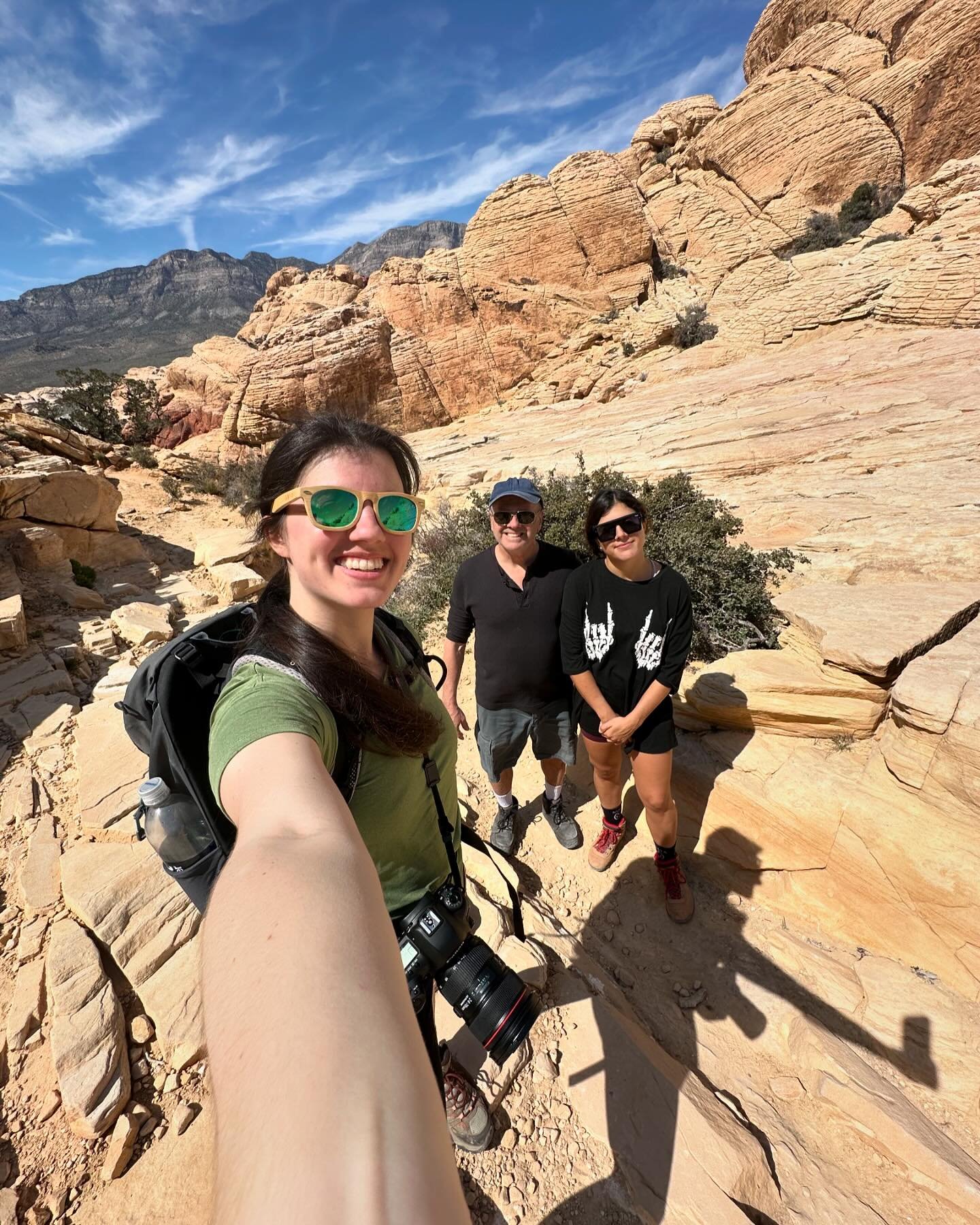 Nevada is STUNNING! 😍

I have only visited twice, and each time I was in awe of the landscape. All these photos are from Red Rock Canyon, which I highly recommend adding to your bucket lists. It is right outside of Vegas and has fun hikes and beauti