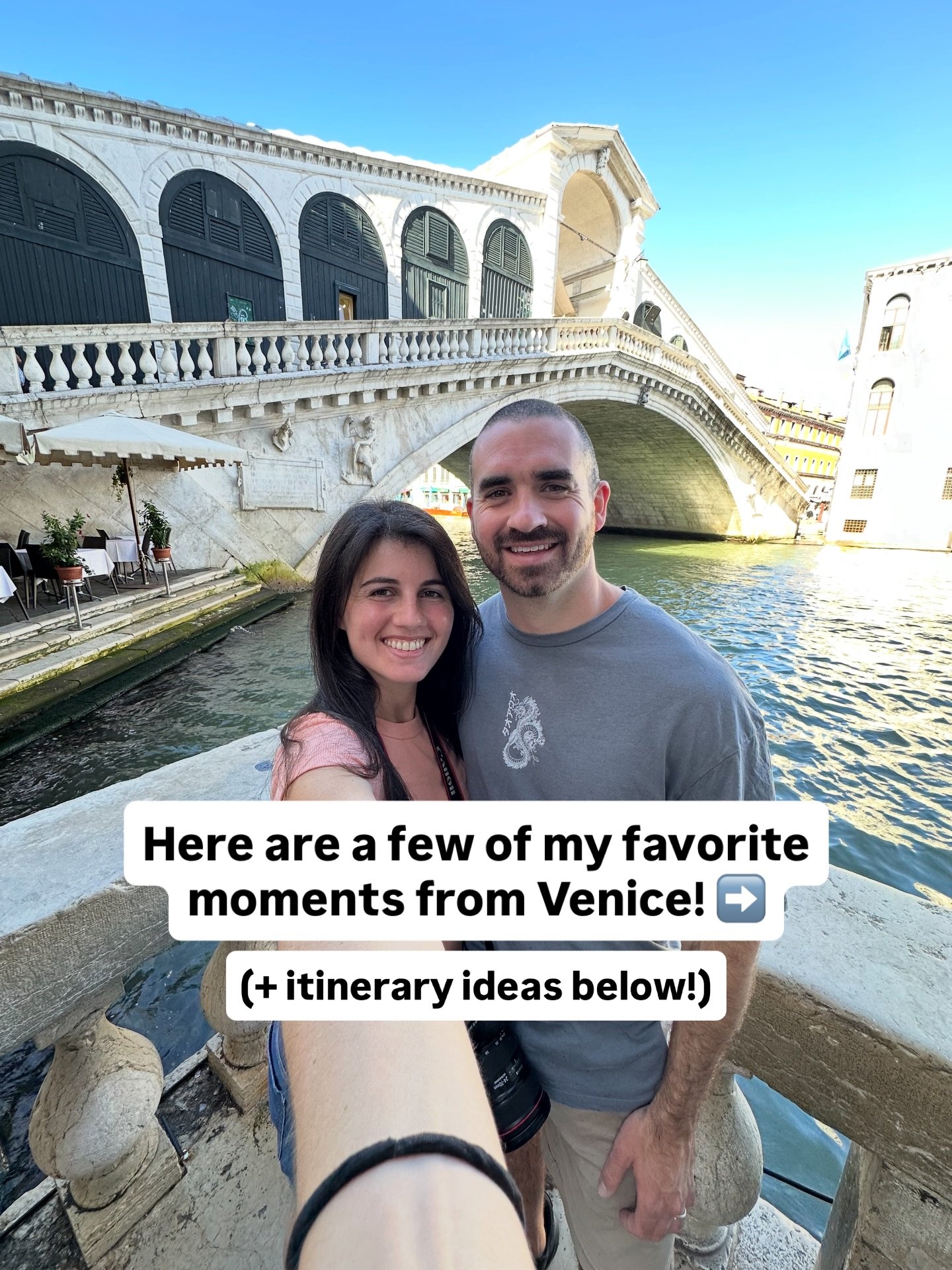After hiking for a week in the Dolomites, we ended our trip with an incredible few days in Venice! Although you could see most must-see attractions within a day, we loved spreading out our itinerary into two days.

The best advice we received was to 