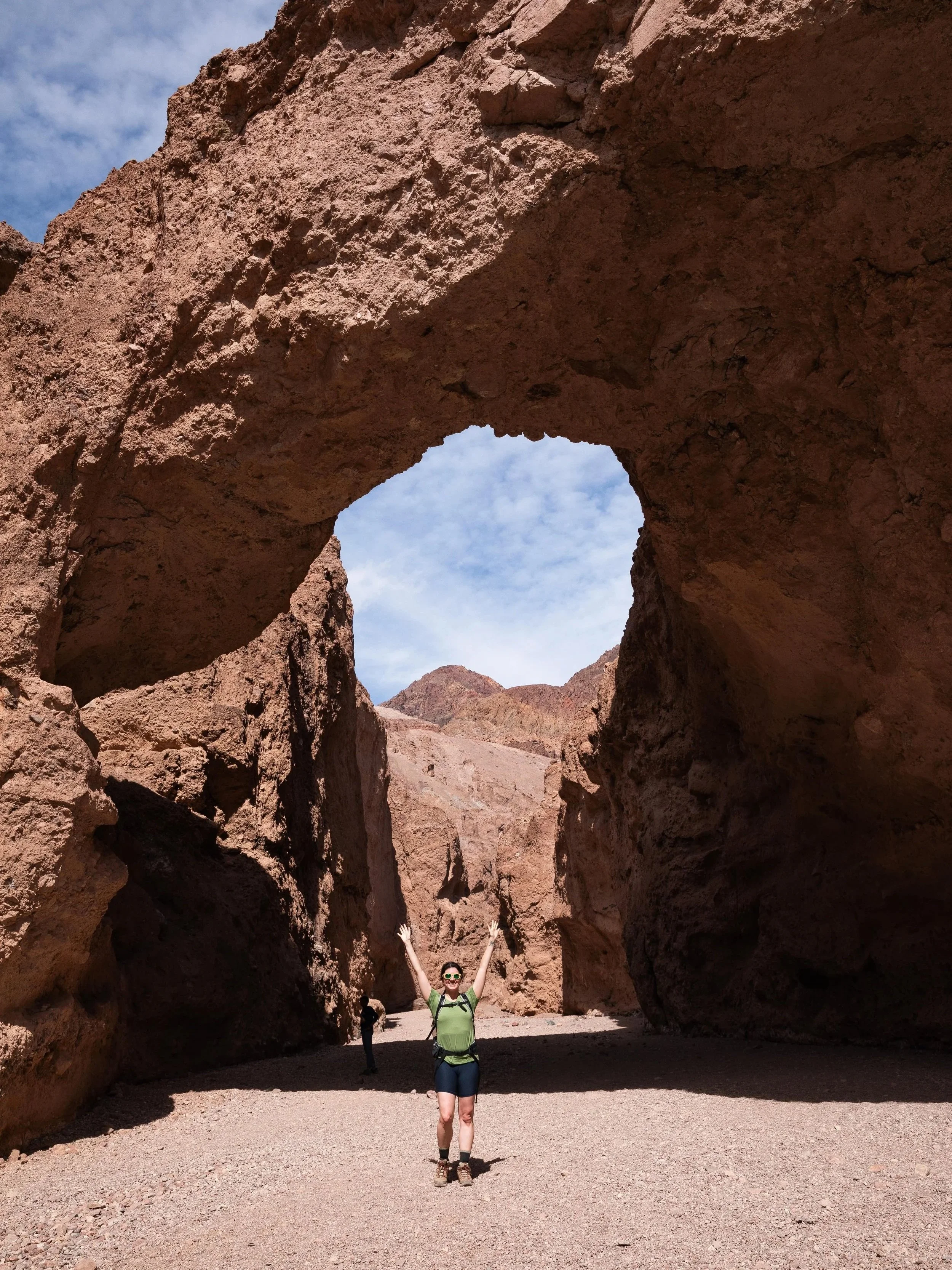 Hiking the Natural Bridge Trail in Death Valley: Step-By-Step Guide + Map