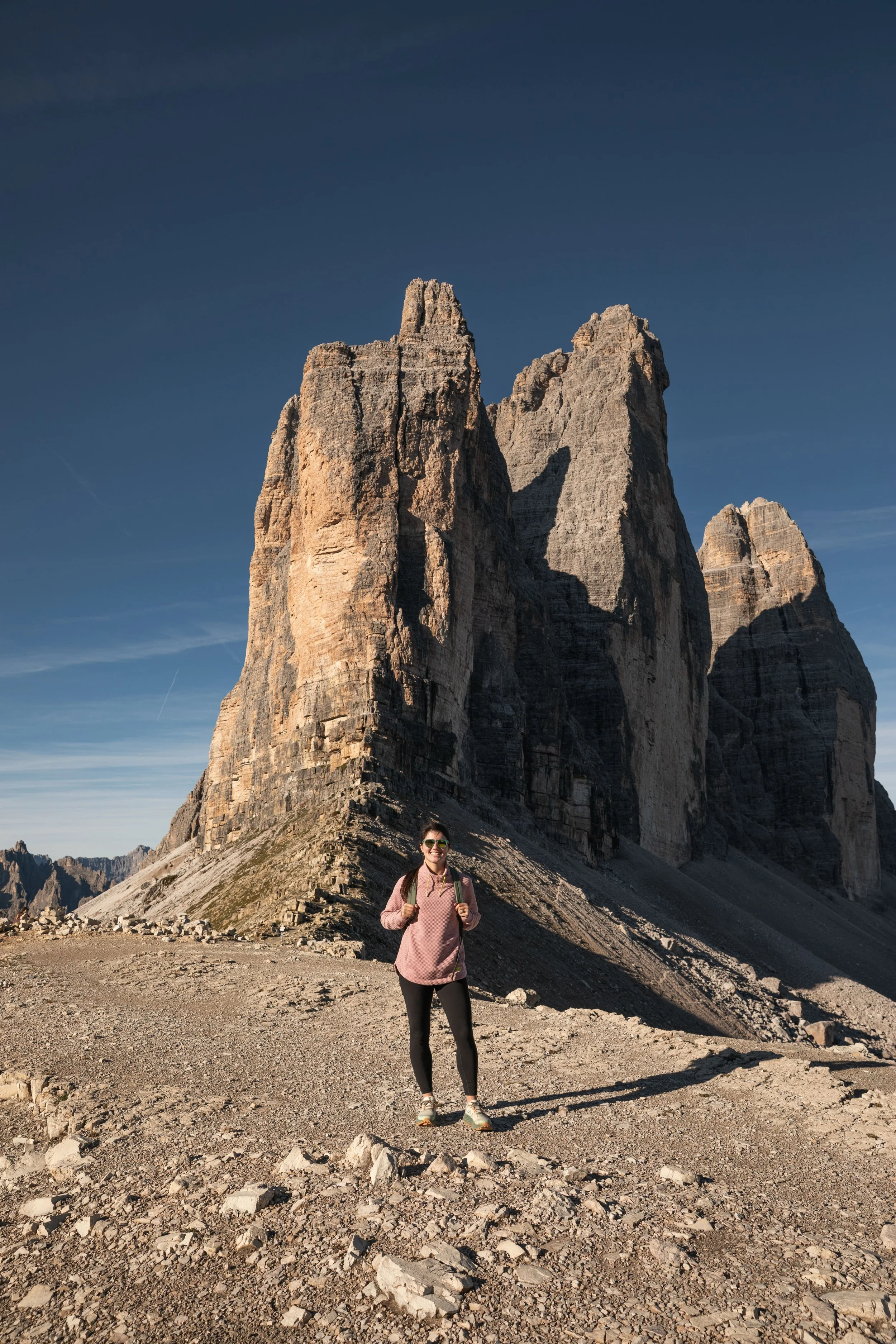 Tre Cime di Lavaredo in northern italy