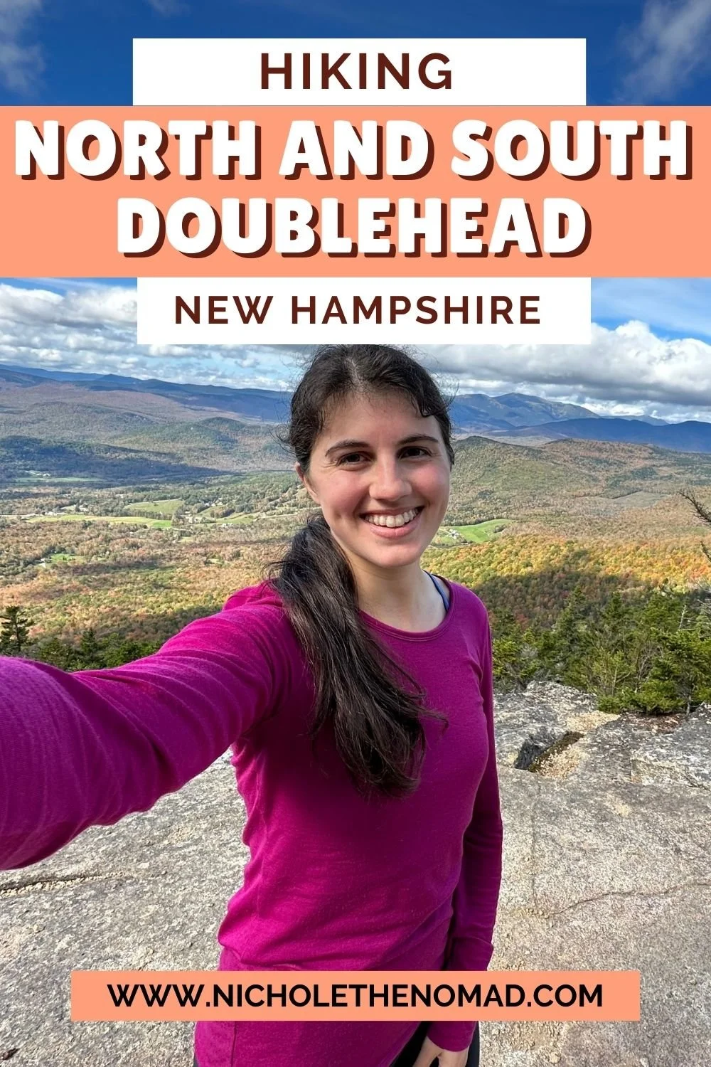 Hiking North and South Doublehead Mountain NH via Doublehead Ski Trail ...