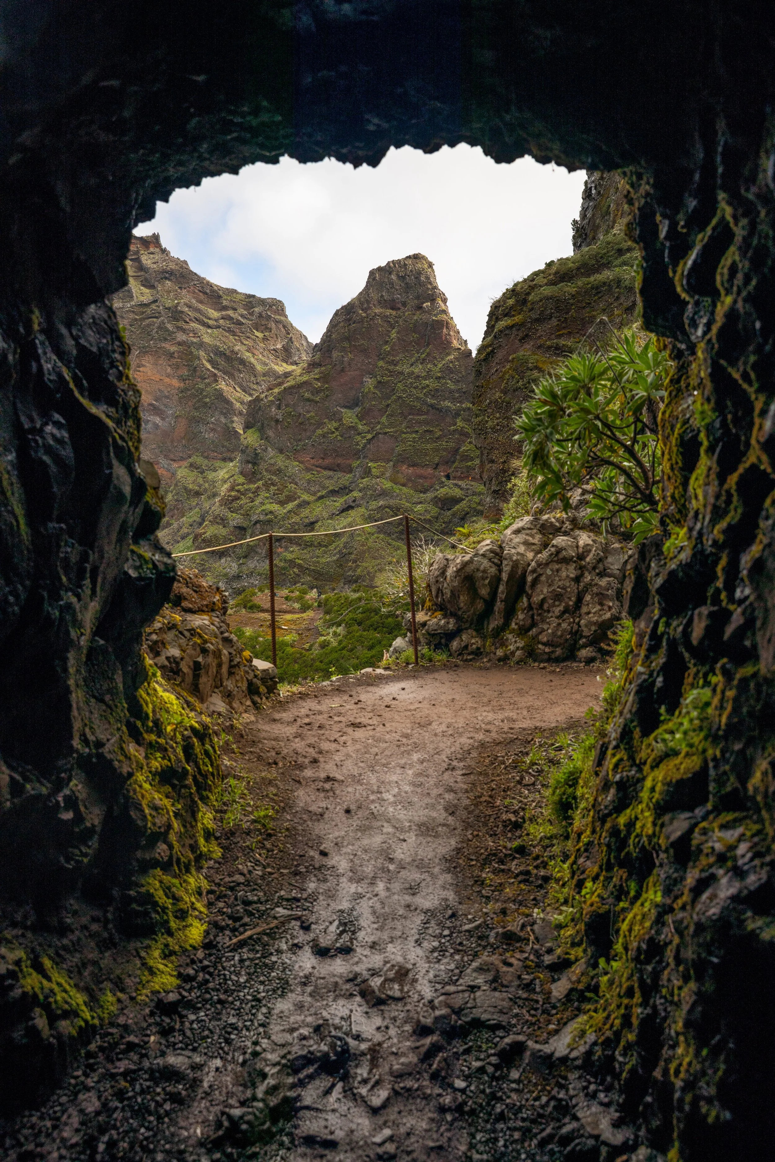 tunnel on the PR1 in Madeira