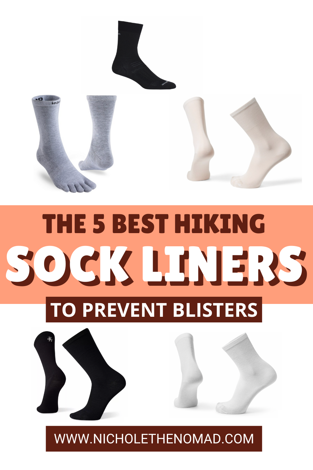 The 5 Best Hiking Sock Liners — Nichole the Nomad