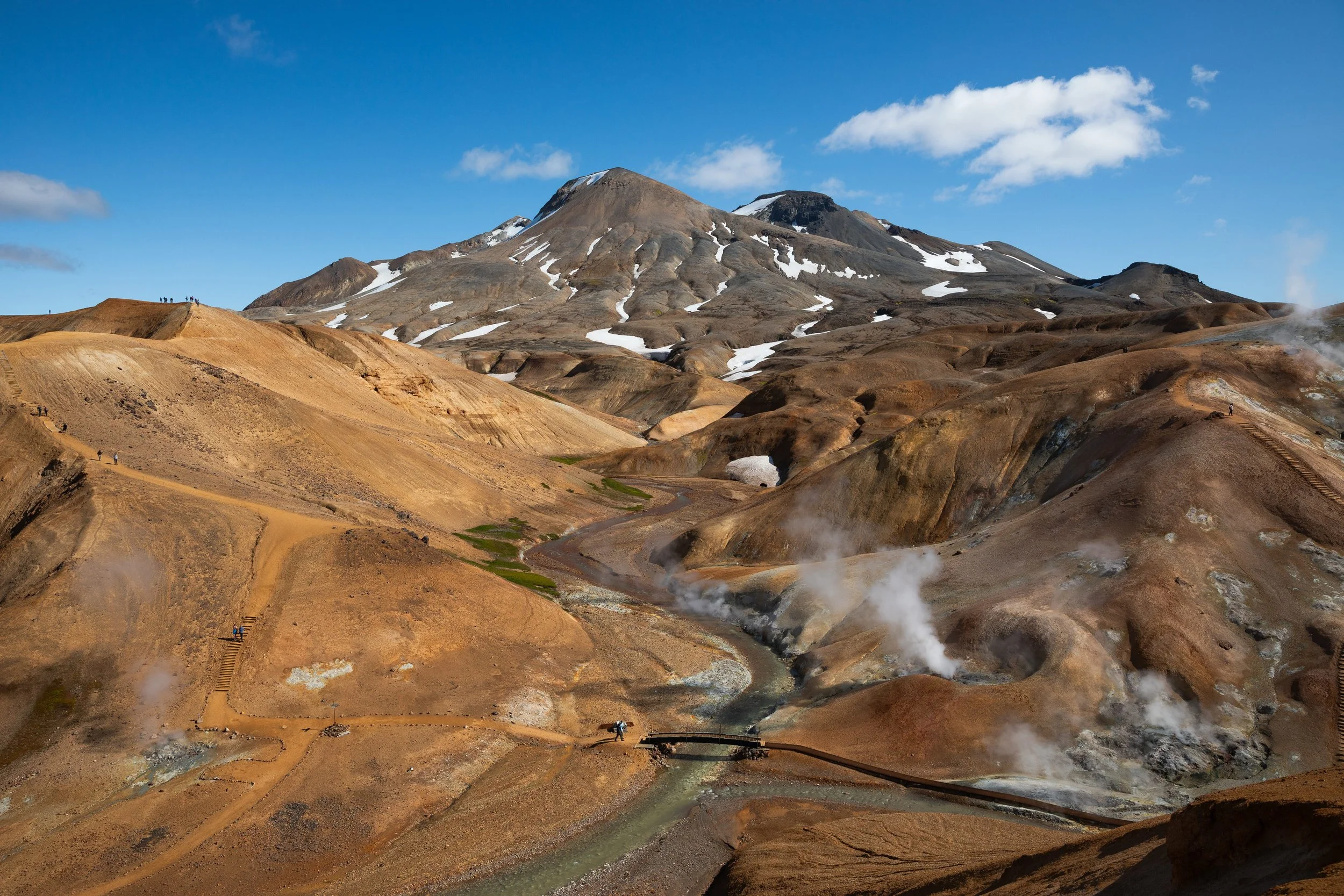 Hveradalir Geothermal Area in iceland