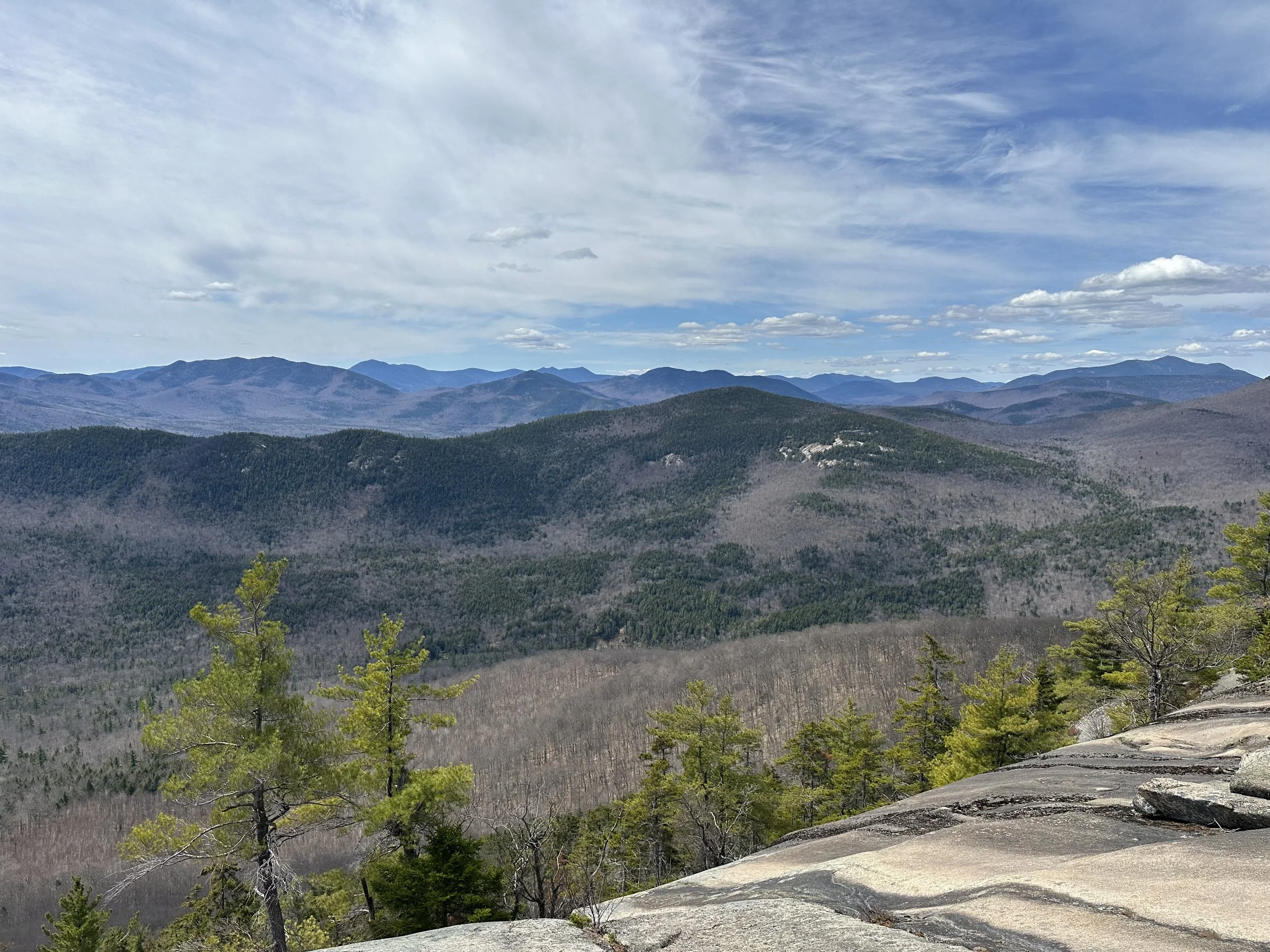 views from the iron mountain ledges