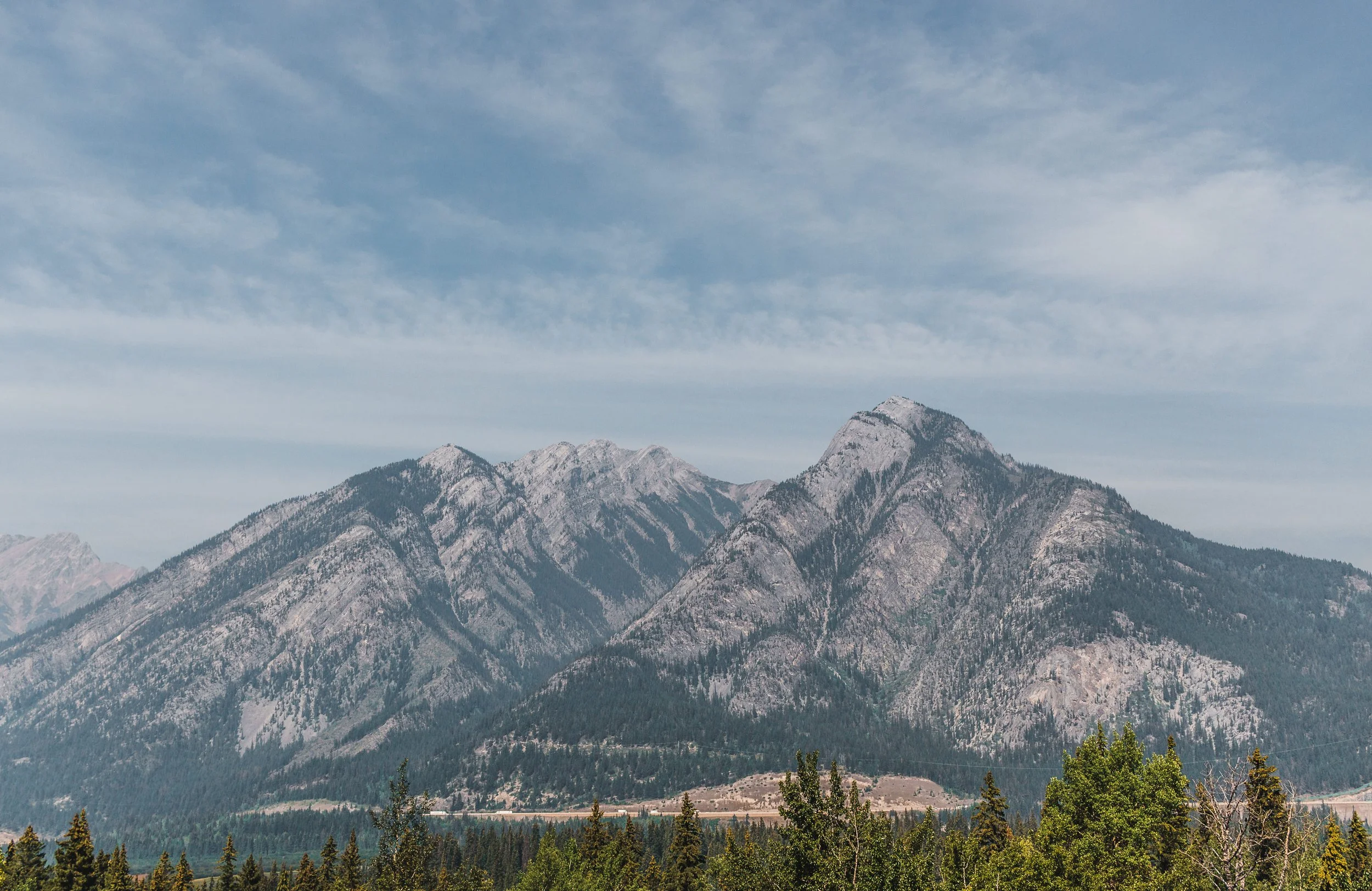 mountain views in banff