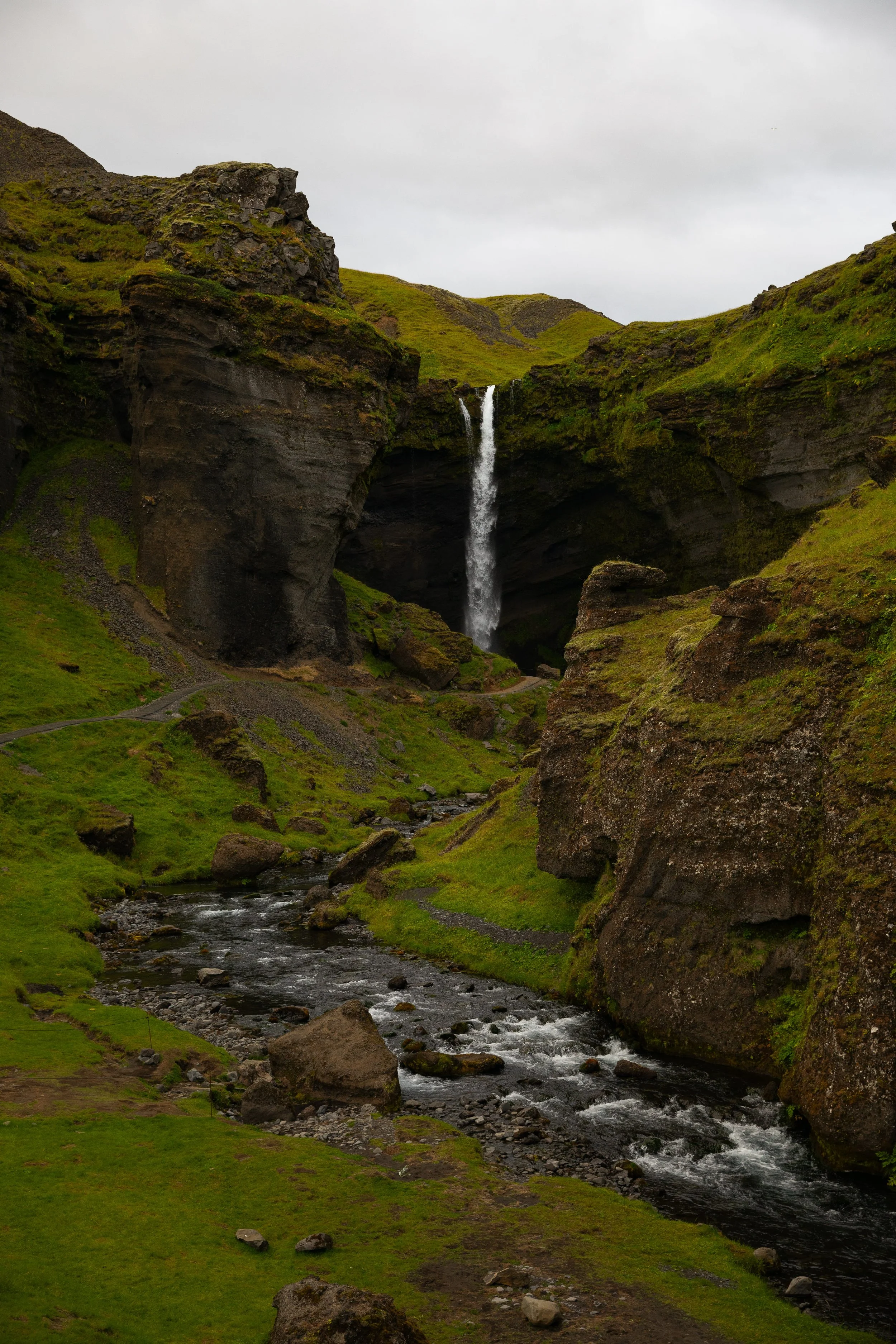 Kvernufoss in iceland