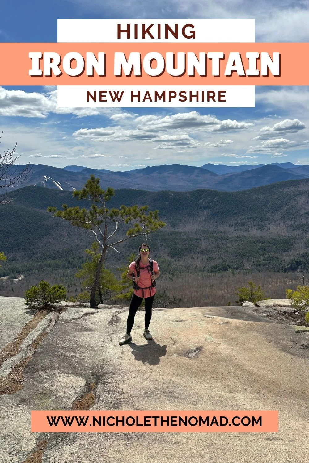 Iron Mountain New Hampshire via Iron Mountain Trail