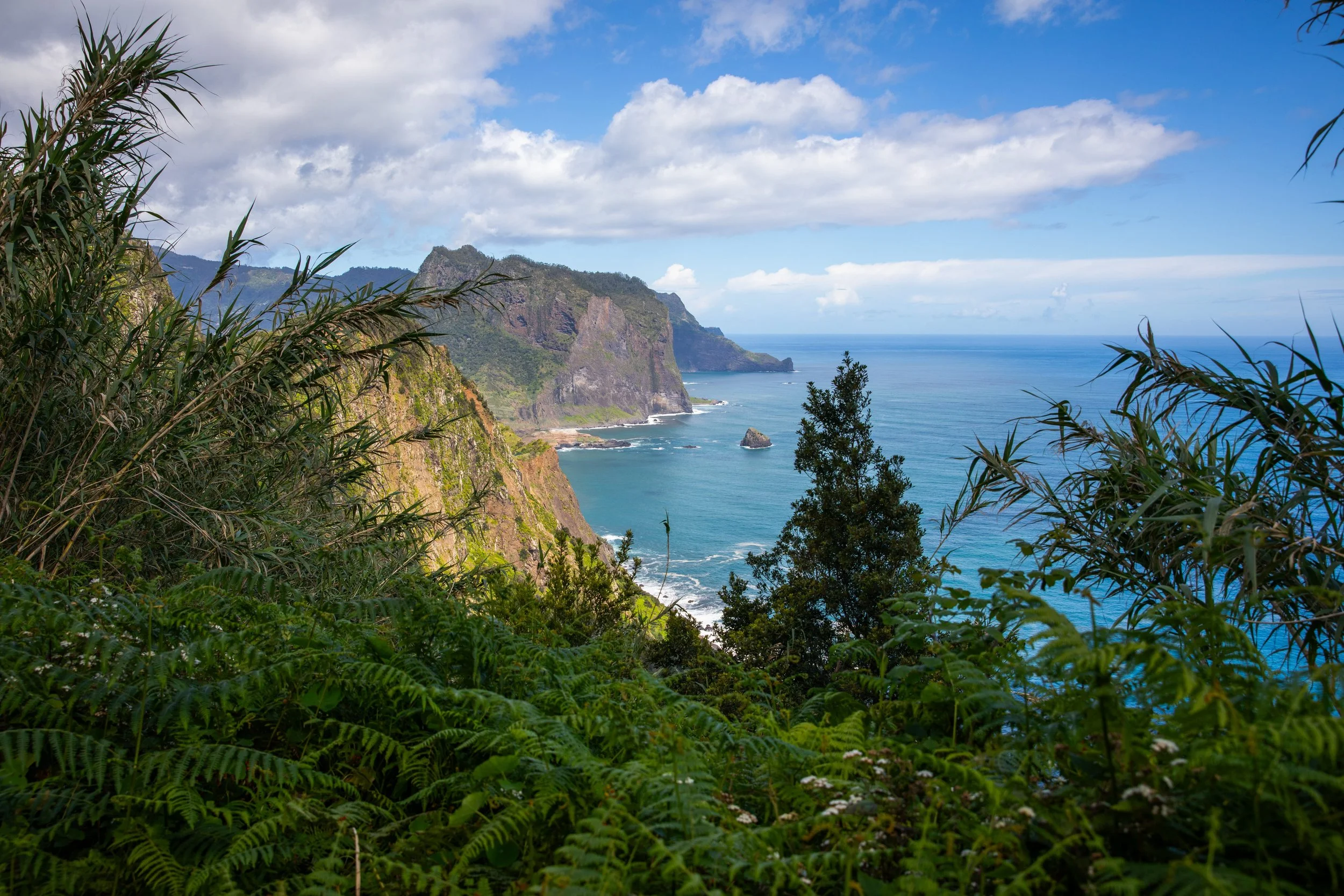 viewpoint looking west on Vereda do Larano