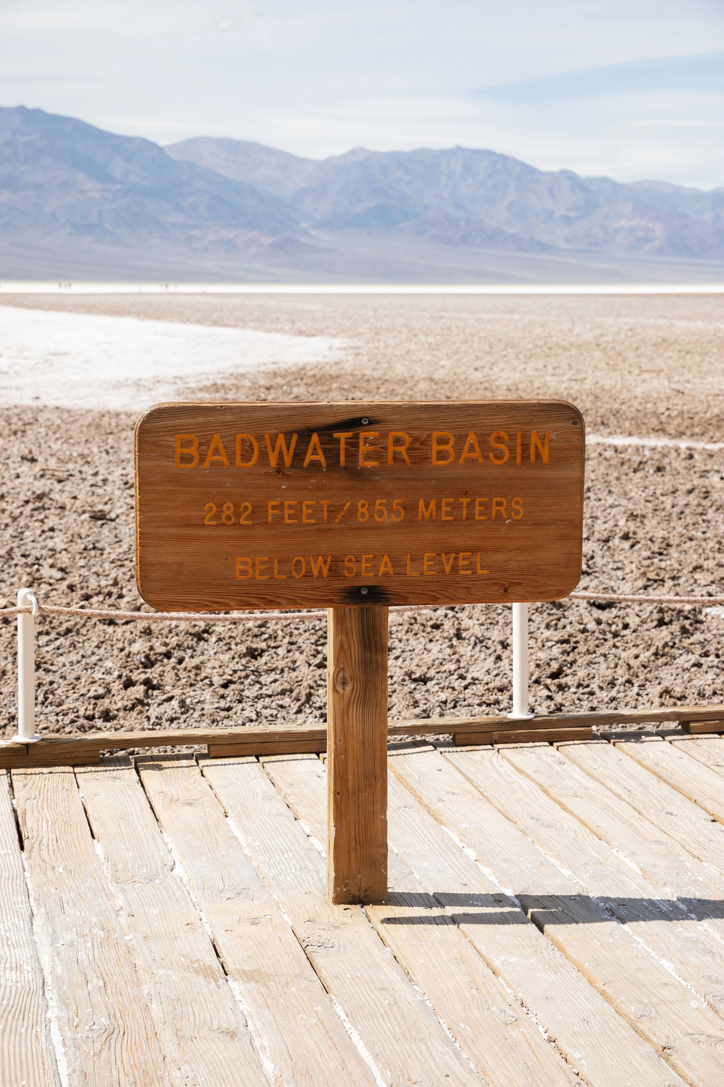 badwater basin in death valley