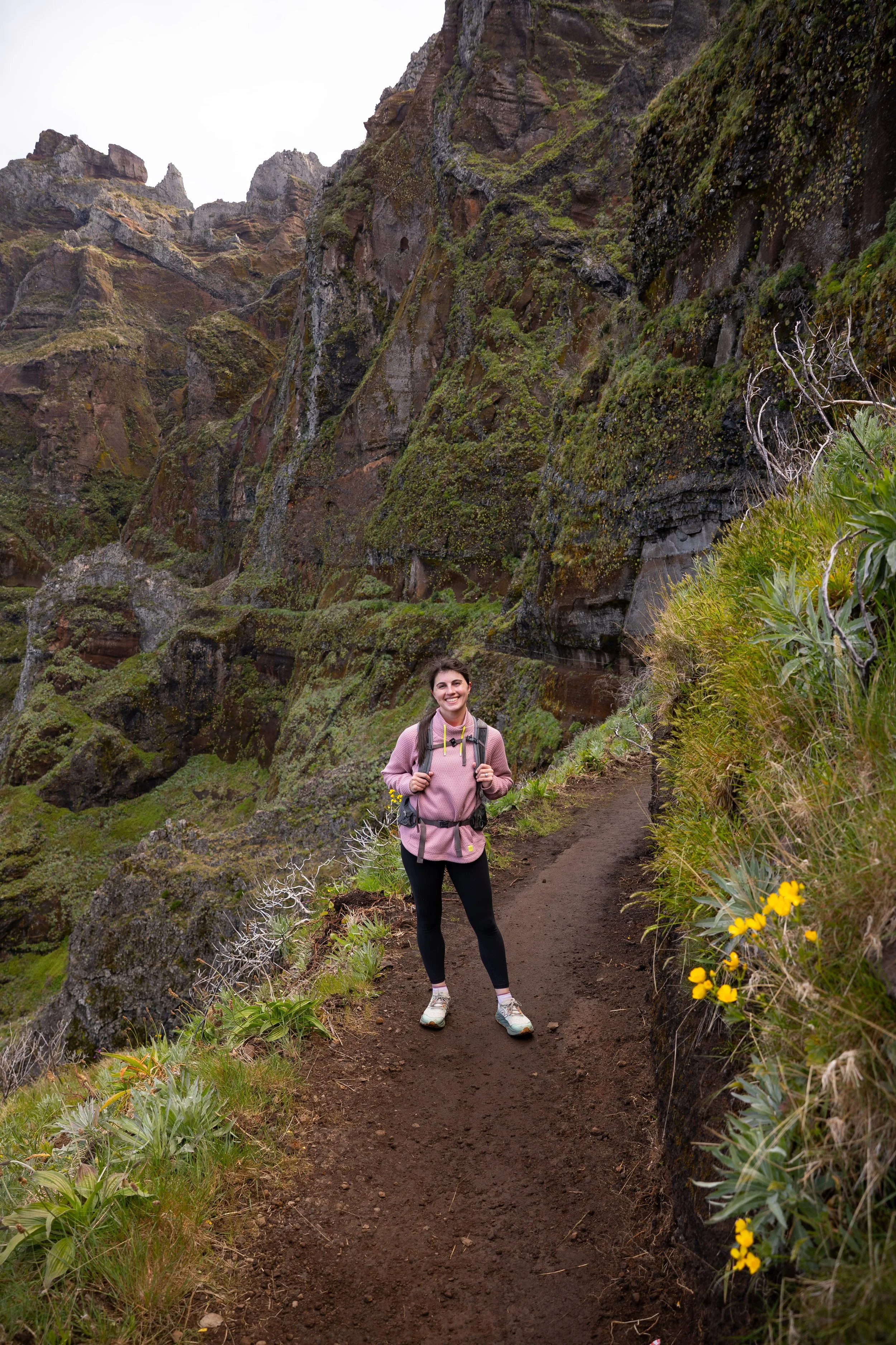 hiking on the PR1 trail